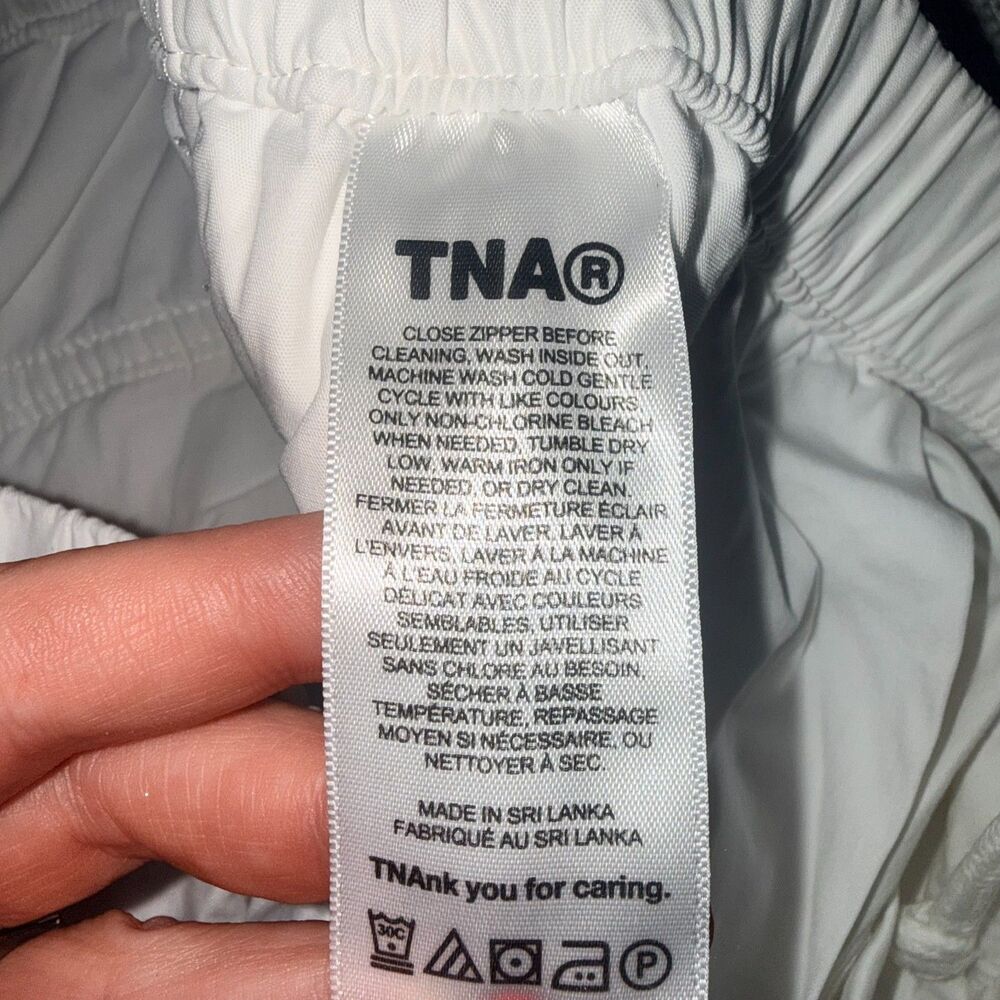 Aritzia TNA Parachute Pant - White XL - Picture 8 of 8